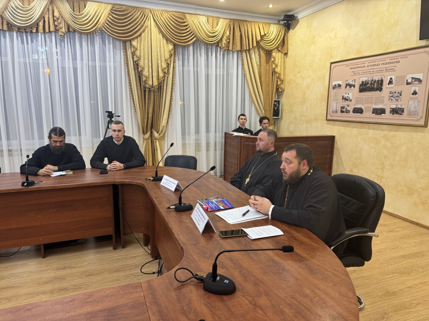 В Пензенской духовной семинарии состоялась встреча с помощником начальника УФСИН по организации работы с верующими