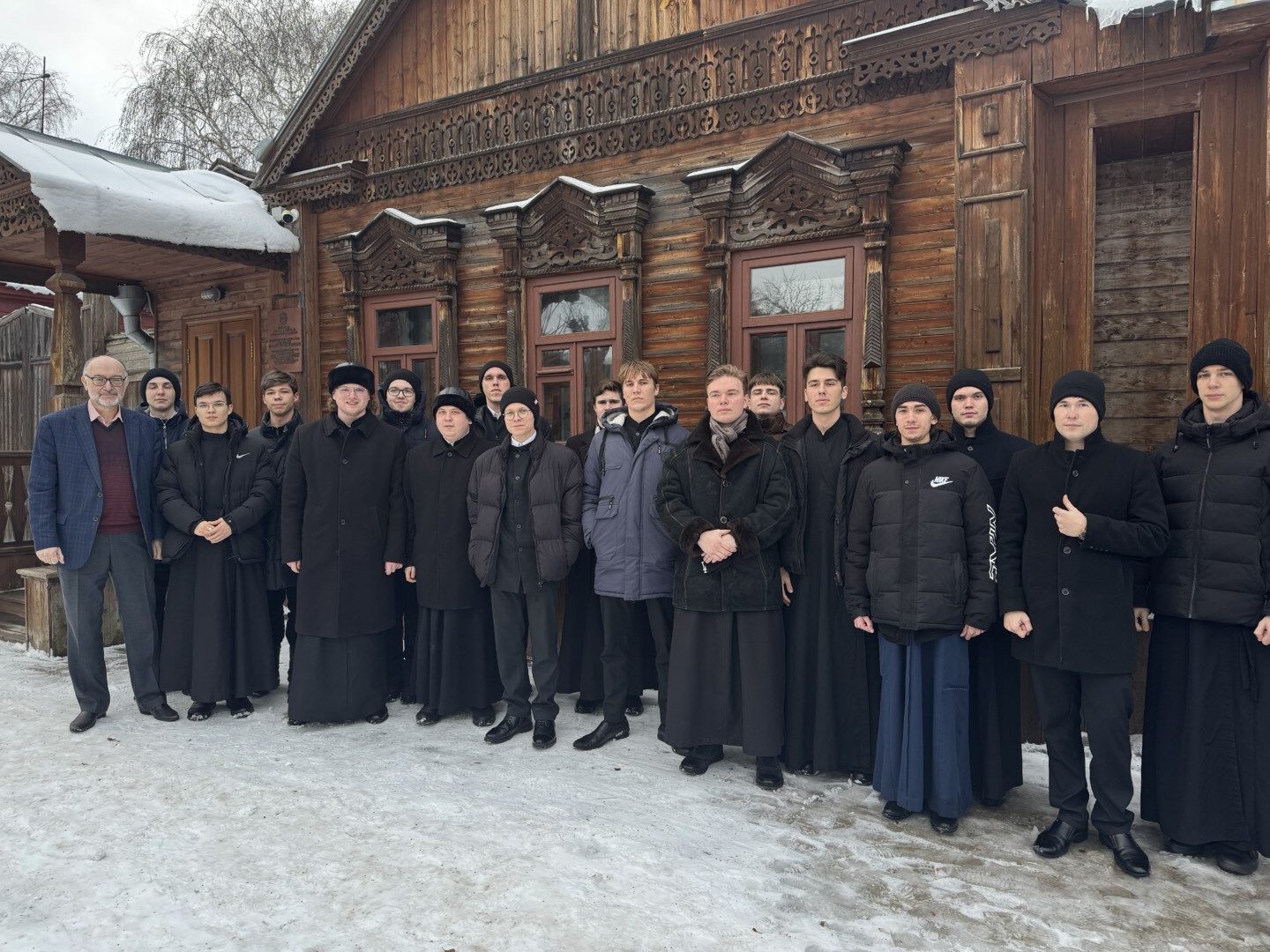 Студенты Пензенской духовной семинарии посетили музей имени В.О. Ключевского