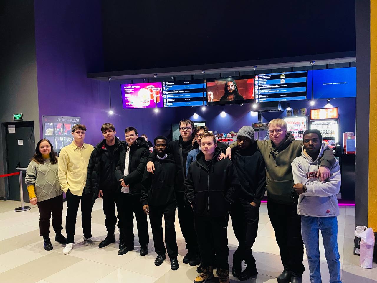 Студенты Пензенской духовной семинарии посетили кинотеатр