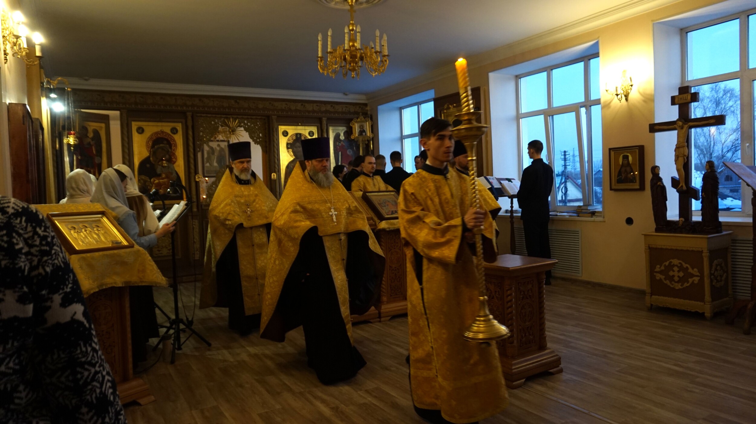 В канун престольного праздника в Пензенской духовной семинарии было совершено всенощное бдение