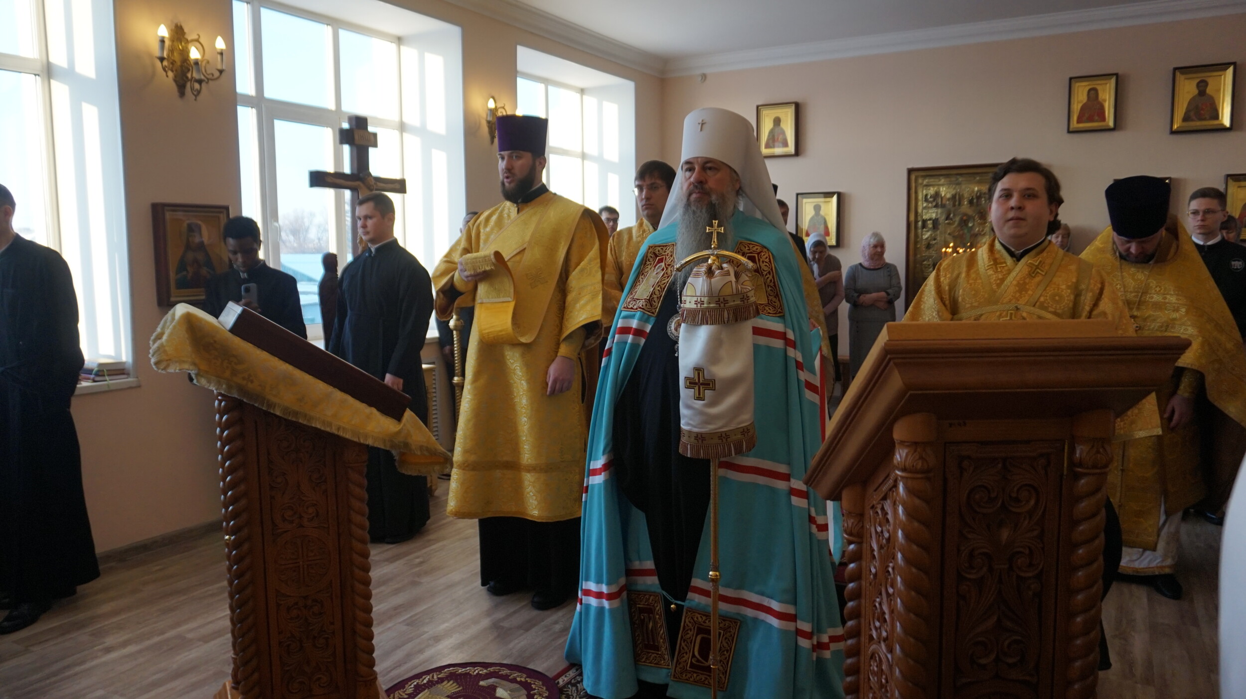 Престольный праздник в Пензенской духовной семинарии