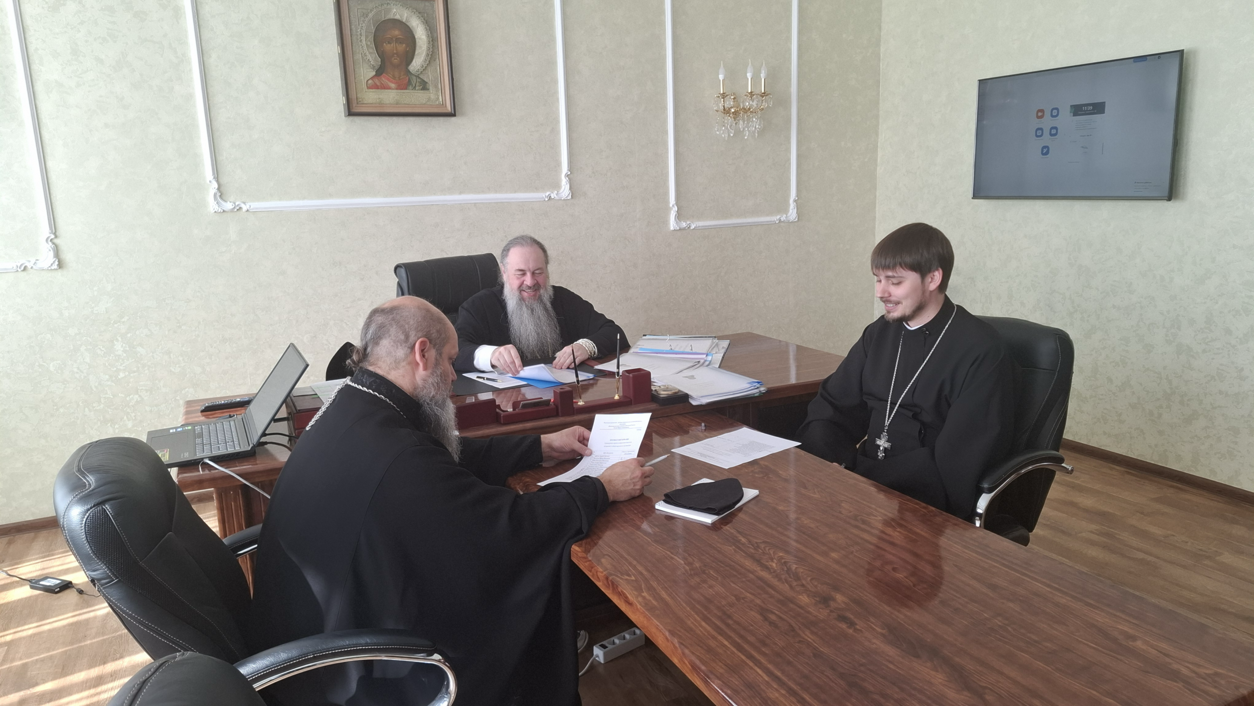 Состоялось собеседование для абитуриентов программы подготовки Приходских специалистов